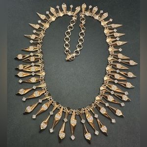 Kendra Scott Cici Statement Necklace Rose Gold